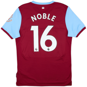2019-20 West Ham Home Shirt Noble #16 - 10/10 - (M)