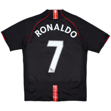 2007-08 Manchester United Away Shirt Ronaldo #7 - 6/10 - (13-15 Years)