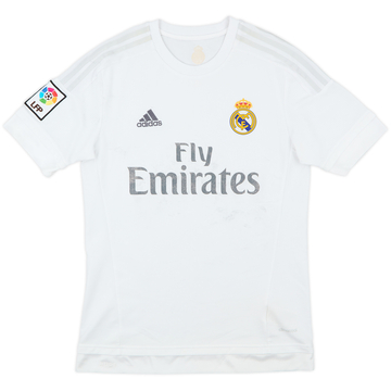 2015-16 Real Madrid Home Shirt - 4/10 - (S)