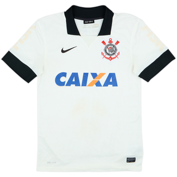 2013 Corinthians Home Shirt - 3/10 - (S)