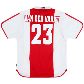 2000-01 Ajax Centenary Home Shirt Van Der Vaart #23 - 8/10 - (L)