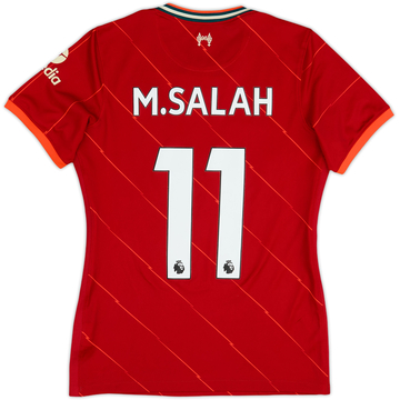 2021-22 Liverpool Home Shirt M.Salah #11 - 7/10 - (Women's M)