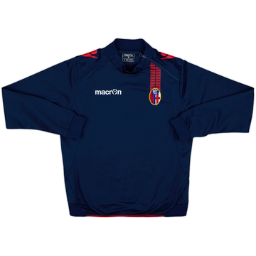 2016-17 Bologna Macron 1/4 Zip Drill Top - 7/10 - (S)