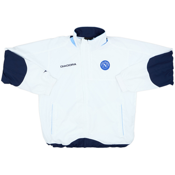 2006-07 Napoli Diadora Track Jacket - 5/10 - (L)