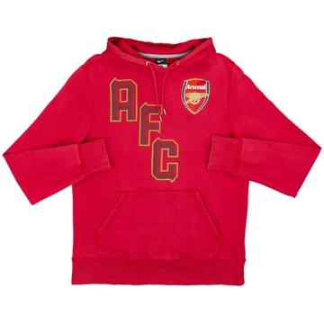 2011-12 Arsenal Nike Hooded Top - 6/10 - (M)