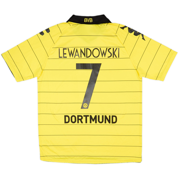 2010-11 Borussia Dortmund Home Shirt Lewandowski #7 - 8/10 - (XL)