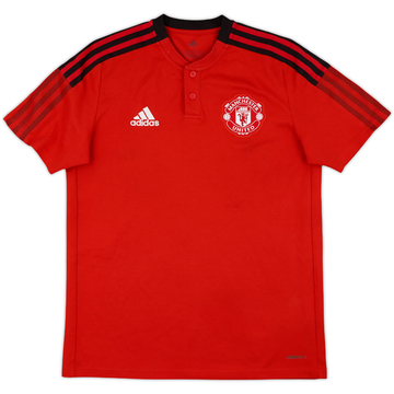 2021-22 Manchester United adidas Polo Shirt - 10/10 - (S)