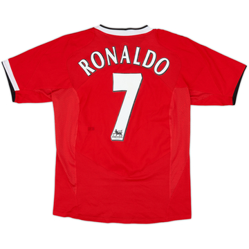 Camiseta de local del Manchester United 2004-06 Ronaldo #7 - 6/10 - (13-15 Años)