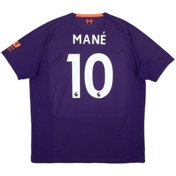 2018-19 Liverpool Away Shirt Mane #10 - 5/10 - (XL)