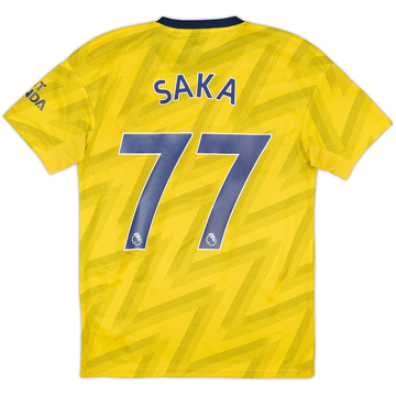 2019-20 Arsenal Away Shirt Saka #77 - 6/10 - (S)
