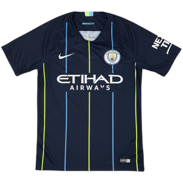 2018-19 Manchester City Away Shirt - 4/10 - (S)