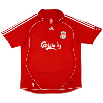 2006-08 Liverpool Home Shirt - 5/10 - (XXL)