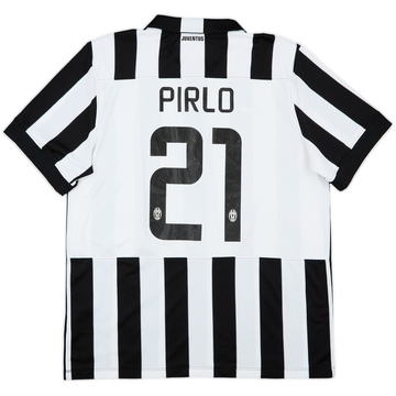 2014-15 Juventus Home Shirt Pirlo #21 - 6/10 - (XL)