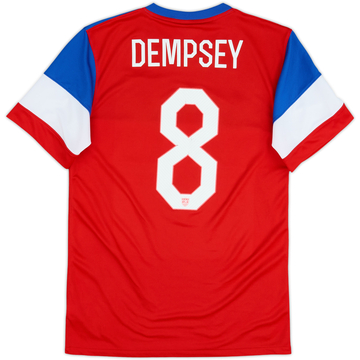 2014-15 USA Away Shirt Dempsey #8 - 7/10 - (S)