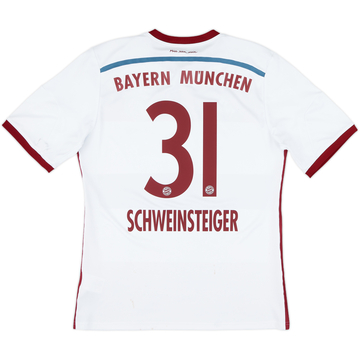 2014-15 Bayern Munich Away Shirt Schweinsteiger #31 - 5/10 - (M)