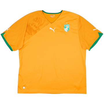 2010-11 Ivory Coast Home Shirt - 5/10 - (3XL)