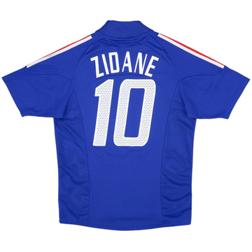 2002-04 France Home Shirt Zidane #10 - 6/10 - (S)