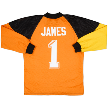 1995-96 Liverpool GK Shirt James #1 - 6/10 - (M)