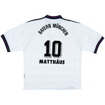 1996-98 Bayern Munich Away Shirt Matthaus #10 - 8/10 - (XL)