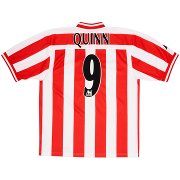 1999-00 Sunderland Home Shirt Quinn #9 - 8/10 - (L)