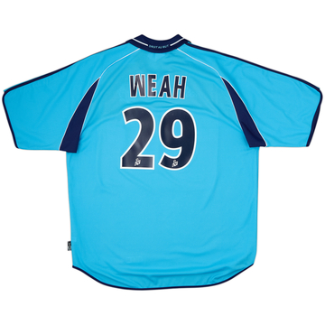2000-01 Olympique Marseille Away Shirt Weah #29 - 8/10 - (XL)