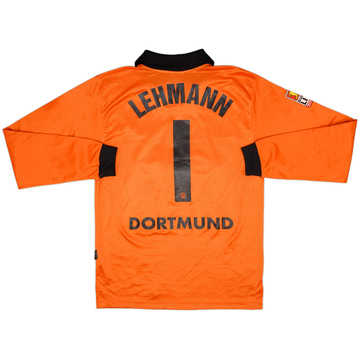 2001-02 Borussia Dortmund GK Shirt Lehmann #1 - 7/10 - (L)