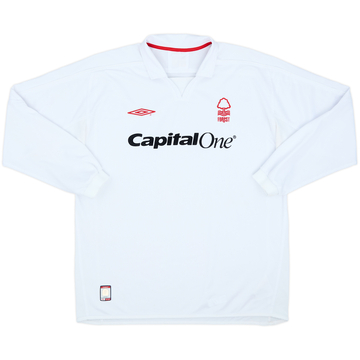 2003-04 Nottingham Forest Away L/S Shirt - 8/10 - (XL)