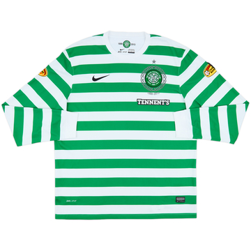 2012-13 Celtic '125th Anniversary' Home L/S Shirt - 8/10 - (XL)