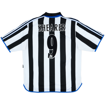 1999-00 Newcastle Home Shirt Shearer #9 - 8/10 - (XXL)