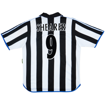 1999-00 Newcastle Home Shirt Shearer #9 - 10/10 - (XL)