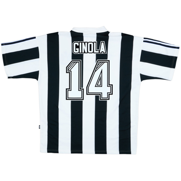 1995-97 Newcastle Home Shirt Ginola #14 - 10/10 - (XL)