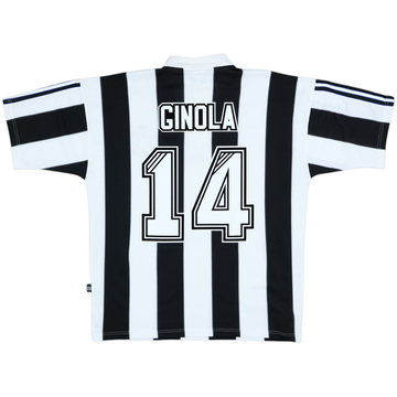1995-97 Newcastle Home Shirt Ginola #14 - 10/10 - (L)