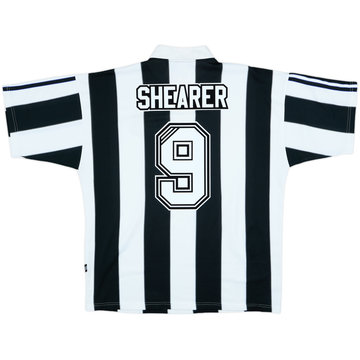 1995-97 Newcastle Home Shirt Shearer #9 - 10/10 - (L)