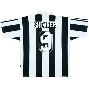 1995-97 Newcastle Home Shirt Shearer #9 - 8/10 - (L)