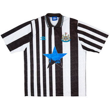 1991-93 Newcastle Home Shirt - 9/10 - (XL)