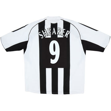 2005-07 Newcastle Home Shirt Shearer #9 - 9/10 - (XXL)