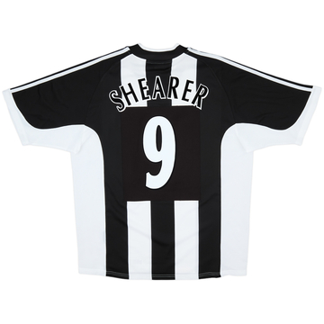 2001-03 Newcastle Home Shirt Shearer #9 - 6/10 - (L)