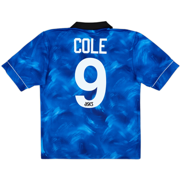 1993-95 Newcastle Away Shirt Cole #9 - 8/10 - (M)