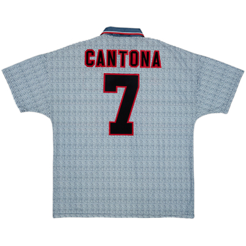 1995-96 Manchester United Away Shirt Cantona #7 - 9/10 - (XL)