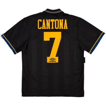 1993-95 Manchester United Away Shirt Cantona #7 - 8/10 - (M)