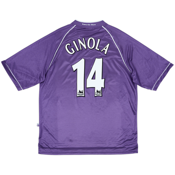 1998-99 Tottenham Away Shirt Ginola #14 - 8/10 - (XL)