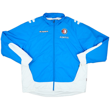 2006-07 Feyenoord Kappa Padded Bench Coat - 7/10 - (3XL)