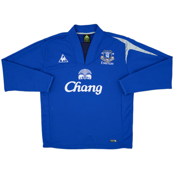 2010-11 Everton Le Coq Sportif Drill Top - 6/10 - (L)