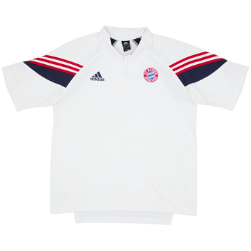 2003-04 Bayern Munich adidas 1/4 Zip Polo Shirt - 7/10 - (L/XL)