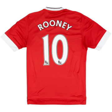 2015-16 Manchester United Home Shirt Rooney #10 - 6/10 - (S)
