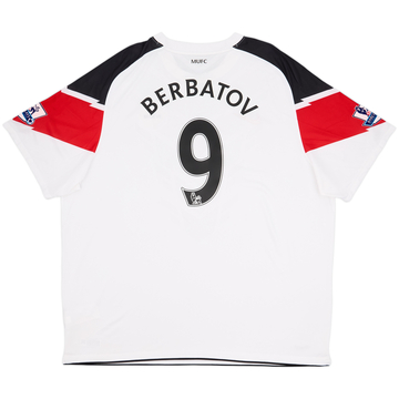 2010-12 Manchester United Away Shirt Berbatov #9 - 7/10 - (3XL)