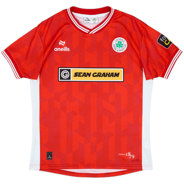 2024-25 Cliftonville Home Shirt - 10/10 - (M)