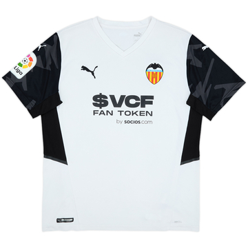 2021-22 Valencia Home Shirt - 7/10 - (L)
