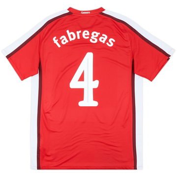 2008-10 Arsenal Home Shirt Fabregas #4 - 7/10 - (M)