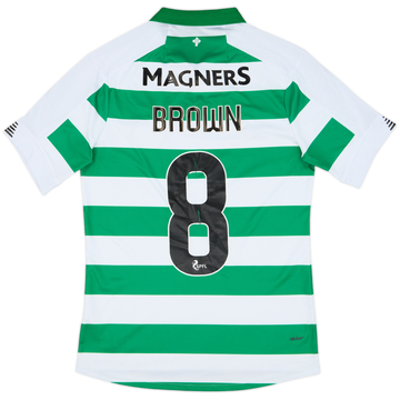 2019-20 Celtic Home Shirt Brown #8 - 4/10 - (S)
